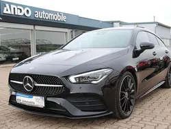 Nachtschwarz Gebraucht 2022 Mercedes CLA220 AMG line Limousine | 30.990 € (Superpreis)