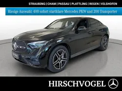 Metalliclack obsidianschwarz Gebraucht 2024 Mercedes GLC220 AMG line Coupé | 59.970 € (Guter Preis)