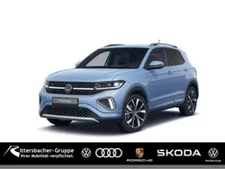 Clear blue metallic Neu 2025 VW T-Cross R-line SUV | 37.874 €