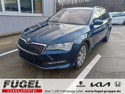 Lavablau metallic Gebraucht 2020 Skoda Superb Ambition Kombi | 18.995 € (Guter Preis)