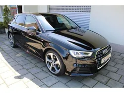 Brilliantblack Gebraucht 2017 Audi A3 Sportback S-Line Kombi | 18.950 € (Fairer Preis)
