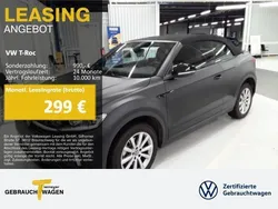 Schwarz Gebraucht 2024 VW T-Roc Cabriolet R-line Cabrio | 36.880 € (Etwas zu teuer)
