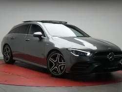 Grau Gebraucht 2021 Mercedes CLA35 AMG Shooting Brake AMG Kombi | 39.490 € (Guter Preis)