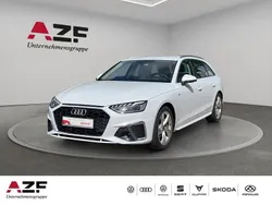 Weiß Gebraucht 2024 Audi A4 S-Line Kombi | 35.980 € (Superpreis)