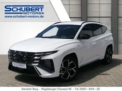 Weiss Neu 2025 Hyundai Tucson N Line SUV | 39.690 € (Etwas zu teuer)