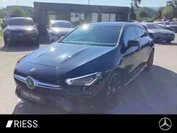 Metalliclack kosmosschwarz Gebraucht 2023 Mercedes CLA35 AMG Shooting Brake AMG Kombi | 44.450 € (Fairer Preis)