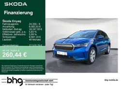Blau Gebraucht 2021 Skoda Enyaq iV SUV | 24.330 € (Fairer Preis)