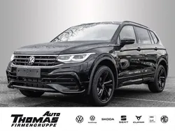 Schwarz Gebraucht 2022 VW Tiguan Allspace R-line SUV | 46.980 €