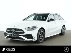 Unilack polarweiß Gebraucht 2023 Mercedes C300e AMG Kombi | 42.900 € (Fairer Preis)