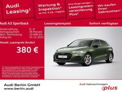 Distriktgrün metallic Gebraucht 2024 Audi A3 S-Line Kombi | 34.990 € (Superpreis)