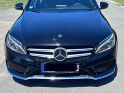 Schwarz Gebraucht 2018 Mercedes C220 AMG Limousine | 21.000 € (Fairer Preis)