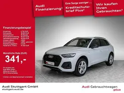 Gletscherweiß metallic Gebraucht 2024 Audi Q5 Ambiente SUV | 47.420 € (Guter Preis)