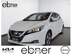 Brilliant white (m) Gebraucht 2021 Nissan Leaf Acenta Kleinwagen | 15.290 € (Superpreis)