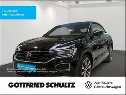 Deep black perleffekt Gebraucht 2021 VW T-Roc Cabriolet R-line Cabrio | 27.980 € (Fairer Preis)