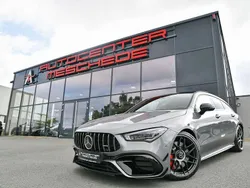 Grau Gebraucht 2021 Mercedes CLA45 AMG Shooting Brake AMG Kombi | 52.790 € (Etwas zu teuer)
