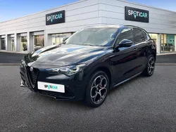 Schwarz Gebraucht 2024 Alfa Romeo Stelvio Veloce SUV | 39.398 € (Fairer Preis)