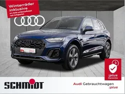 Navarrablau metallic Gebraucht 2024 Audi Q5 S-Line SUV | 48.440 € (Fairer Preis)