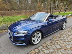 Blau Gebraucht 2017 Audi A5 Cabriolet Design Cabrio | 27.300 € (Etwas zu teuer)