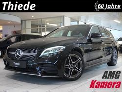 Schwarz Gebraucht 2019 Mercedes C220 AMG line Limousine | 23.920 € (Fairer Preis)