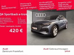 Geysirblau metallic Gebraucht 2024 Audi Q4 Sportback e-tron Sport SUV | 44.850 € (Etwas zu teuer)