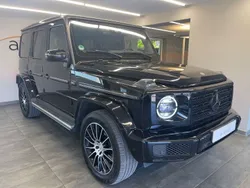 Obsidianschwarz metallic Gebraucht 2023 Mercedes G400 AMG line SUV | 147.999 € (Teuer)