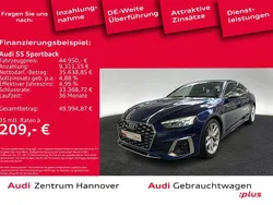 2d navarrablau metallic (metallic) Gebraucht 2022 Audi S5 Sportback Ambiente Kleinwagen | 44.950 € (Superpreis)