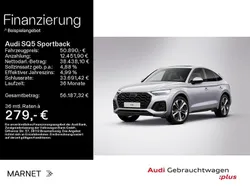 Florettsilber metallic Gebraucht 2022 Audi SQ5 Sportback Ambiente SUV | 50.890 € (Guter Preis)