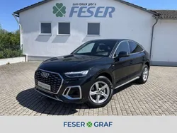 Mythosschwarz metallic Gebraucht 2022 Audi Q5 Sportback S-Line SUV | 41.280 € (Superpreis)