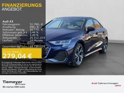 Blau Gebraucht 2025 Audi A3 S-Line Limousine | 31.760 € (Fairer Preis)