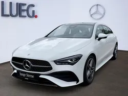 Unilack polarweiß Gebraucht 2024 Mercedes CLA200 Shooting Brake Advanced Kombi | 35.960 € (Etwas zu teuer)