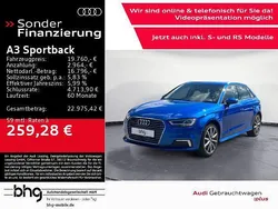 Blau Gebraucht 2020 Audi A3 Sportback e-tron Sport Limousine | 19.760 € (Fairer Preis)