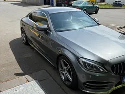 Grau Gebraucht 2016 Mercedes C180 AMG line Coupé | 21.800 € (Fairer Preis)