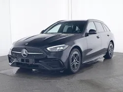 Schwarz Gebraucht 2024 Mercedes C300e AMG Limousine | 45.440 € (Superpreis)