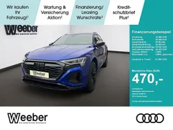 Blau Gebraucht 2024 Audi Q8 e-tron S-Line SUV | 61.990 € (Teuer)