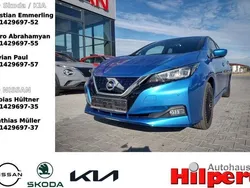 Vivid blue (metallic) Gebraucht 2020 Nissan Leaf N-Connecta Kleinwagen | 16.390 € (Fairer Preis)