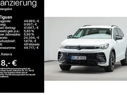 Weiß Gebraucht 2024 VW Tiguan R-line SUV | 49.985 € (Superpreis)