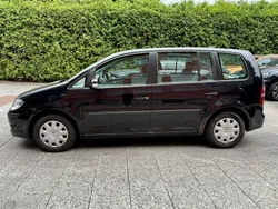 Schwarz Gebraucht 2007 VW Touran Conceptline Van / Kleinbus | 2.980 € (Guter Preis)