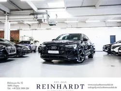 Mythosschwarz metallic Gebraucht 2022 Audi e-tron Sportback Ambiente SUV | 48.100 € (Fairer Preis)