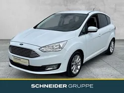 Weiß Gebraucht 2018 Ford C-MAX Titanium Van / Kleinbus | 13.890 € (Etwas zu teuer)