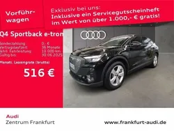 Mythosschwarz metallic Gebraucht 2024 Audi Q4 Sportback e-tron Ambiente SUV | 47.850 € (Etwas zu teuer)