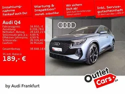 Geysirblau metallic Gebraucht 2022 Audi Q4 e-tron Ambiente SUV | 34.850 € (Fairer Preis)
