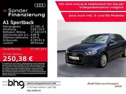 Navarrablau metallic Gebraucht 2024 Audi A1 Sportback Advanced Plus Kleinwagen | 23.390 € (Fairer Preis)