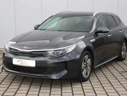 Grau Gebraucht 2017 Kia Optima Hybrid Spirit Limousine | 17.450 € (Fairer Preis)