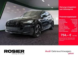 Mythosschwarz metallic Gebraucht 2023 Audi Q7 S-Line SUV | 78.880 € (Fairer Preis)