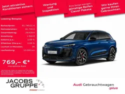 Ascariblau metallic Gebraucht 2024 Audi SQ6 e-tron Ambiente SUV | 81.740 € (Superpreis)