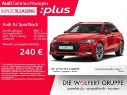 Progressivrot metallic Gebraucht 2024 Audi A3 Advanced Plus Limousine | 34.655 € (Fairer Preis)