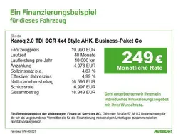 Grün Gebraucht 2018 Skoda Karoq Business Line SUV | 19.990 € (Superpreis)