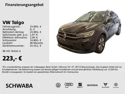 Deep black perleffekt Gebraucht 2024 VW Taigo Goal SUV | 23.990 € (Fairer Preis)