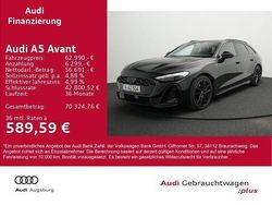 Mythosschwarz metallic Neu 2025 Audi A5 Ambiente Kombi | 62.990 €
