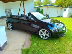 Schwarz Gebraucht 2012 VW Golf Cabriolet Cabrio | 8.200 € (Teuer)